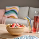 IKEA Bol para servir, bambú (20cm) BLANDA MATT