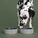 IKEA Cuenco P/Mascotas estampado de rayas (15cm) UTSÅDD