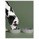 IKEA Cuenco P/Mascotas estampado de rayas (15cm) UTSÅDD