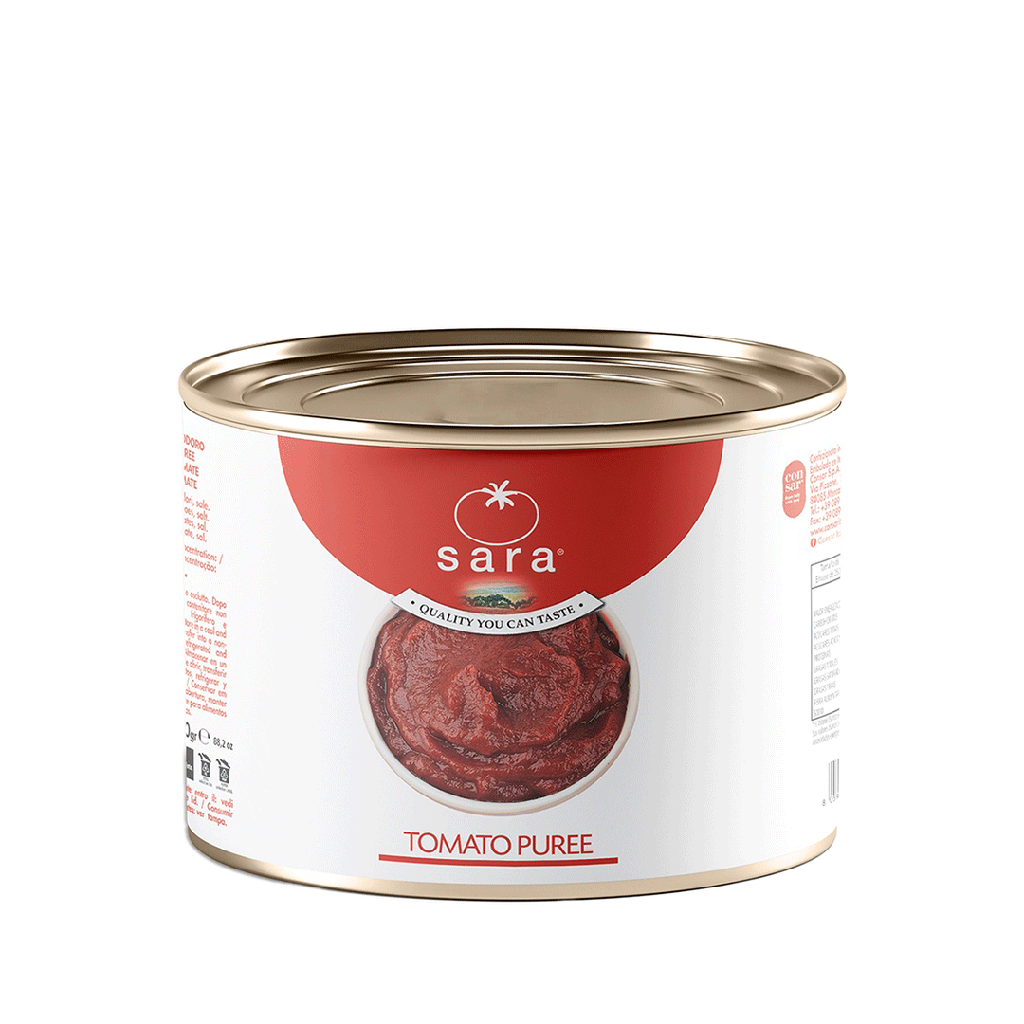 SARA Puré de tomate 10% 2500gr