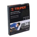 TRUPER Lijas de esmeril negras