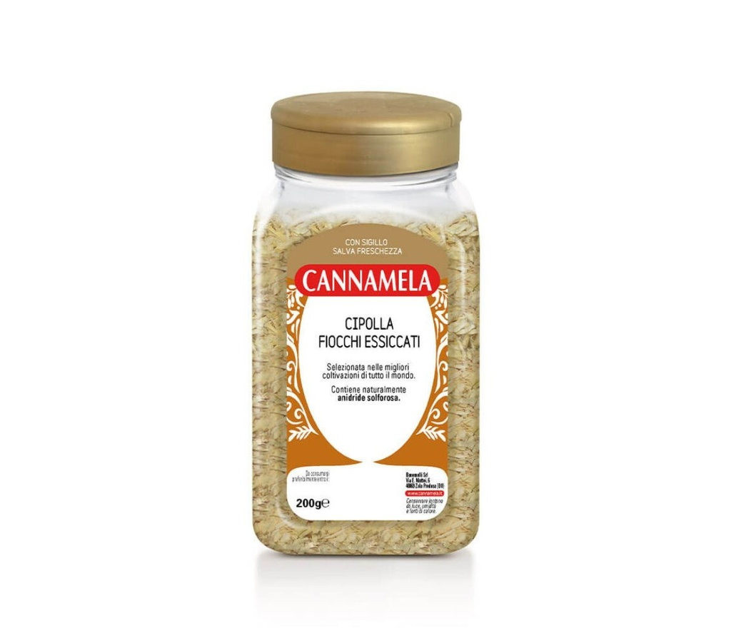 CANNAMELA Cebolla en hojuelas 200gr