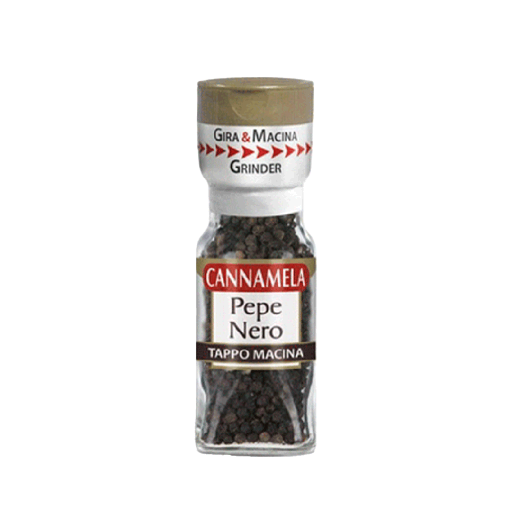 CANNAMELA Pimienta negra con molinillo 28gr