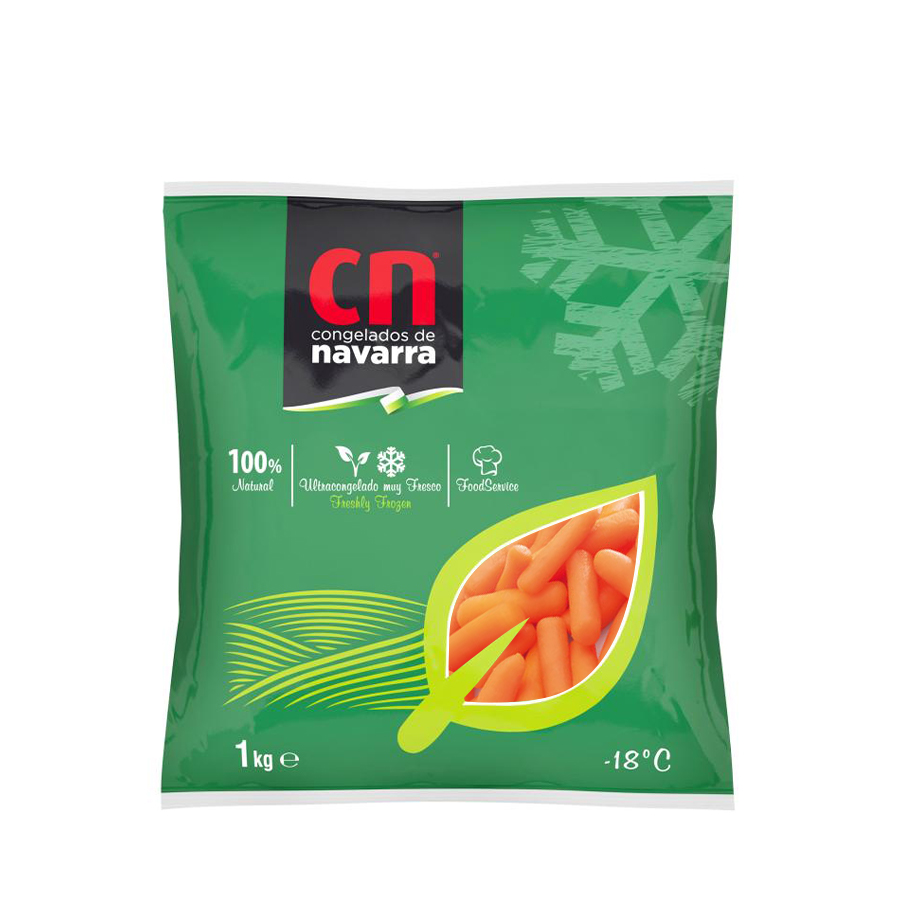 CONGELADOS NAVARRA Zanahoria baby 1kg