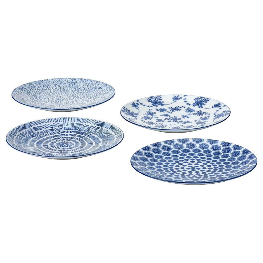 IKEA Plato de Postre (18cm)/4ud ENTUSIASM
