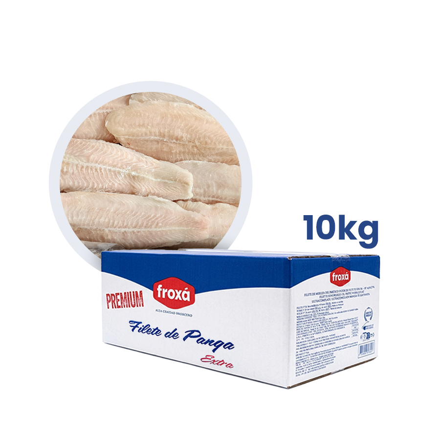 Filete de Basa (Panga) Congelado FROXÁ (8,03 €/kg)