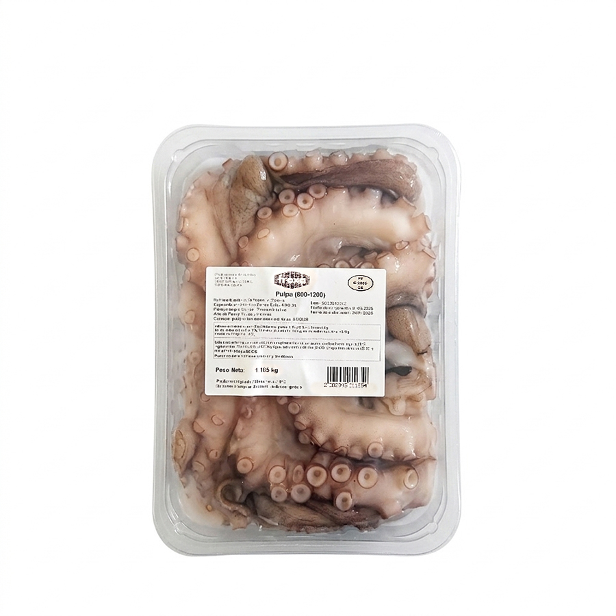 FROXÁ Pulpo entero, de 8 a 12kg