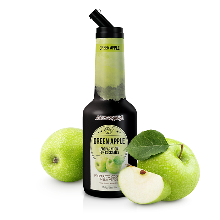 Preparado P/Cóctel Manzana Verde NATURERA POLOT (750ml)