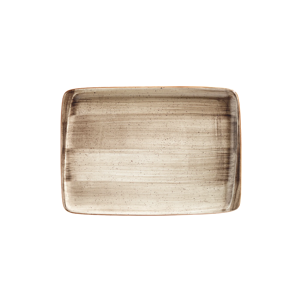 Plato Rectangular de Porcelana (23x16cm) TERRAIN MOOVE BONNA