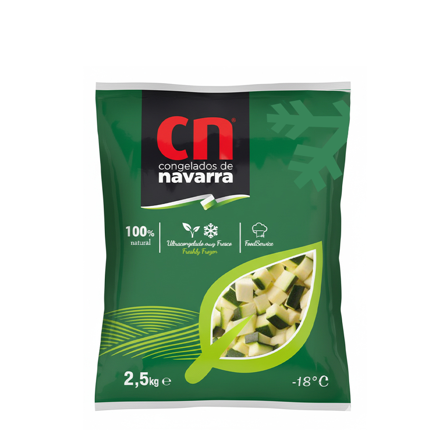 CONGELADOS NAVARRA Calabacín 2.5 kg