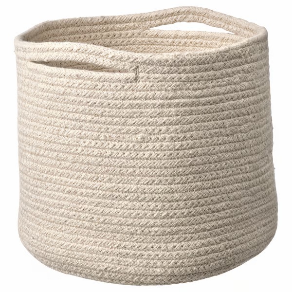 IKEA Cesta Natural (25x23cm) TJABBIG