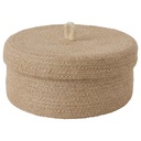 IKEA LJUNGAN Cesta con tapa 20x10cm