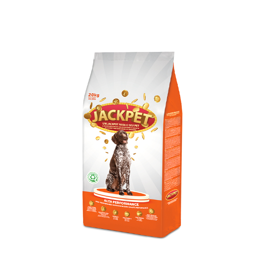 Pienso P/Perro Alto Rendimiento JACKPET (20kg)