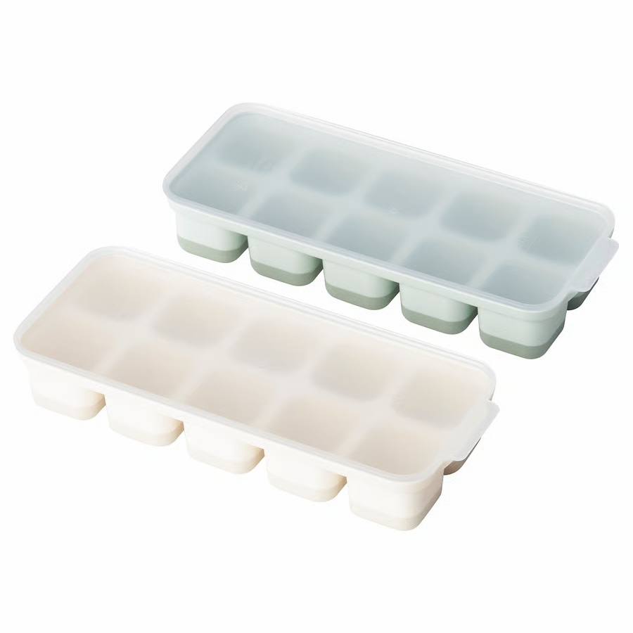 IKEA Cubitera C/Tapa de Colores Variados SPJUTROCKA