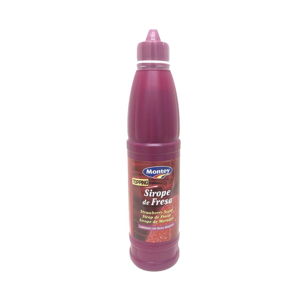 MONTEY Sirope de fresa 900g