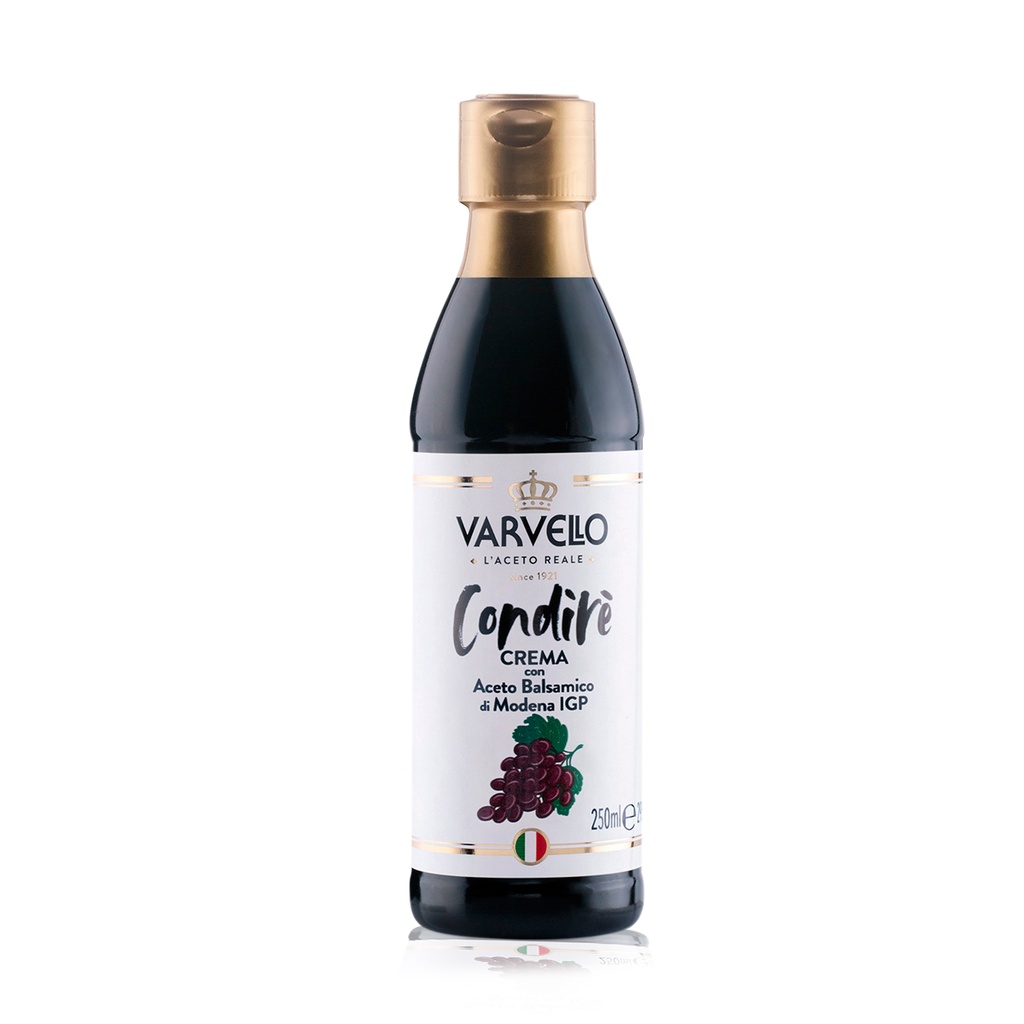 VARVELLO Crema condiré con vinagre balsámico clásico 250ml