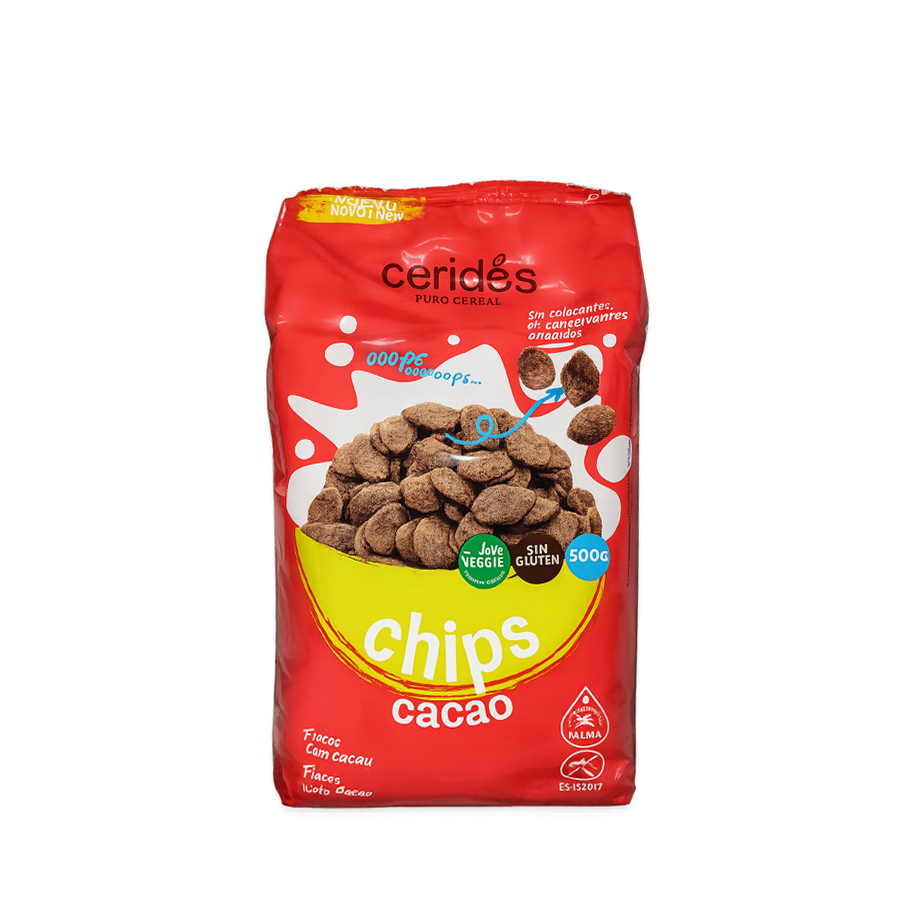 Cereal Choco Chips CERIDÉS (500g)