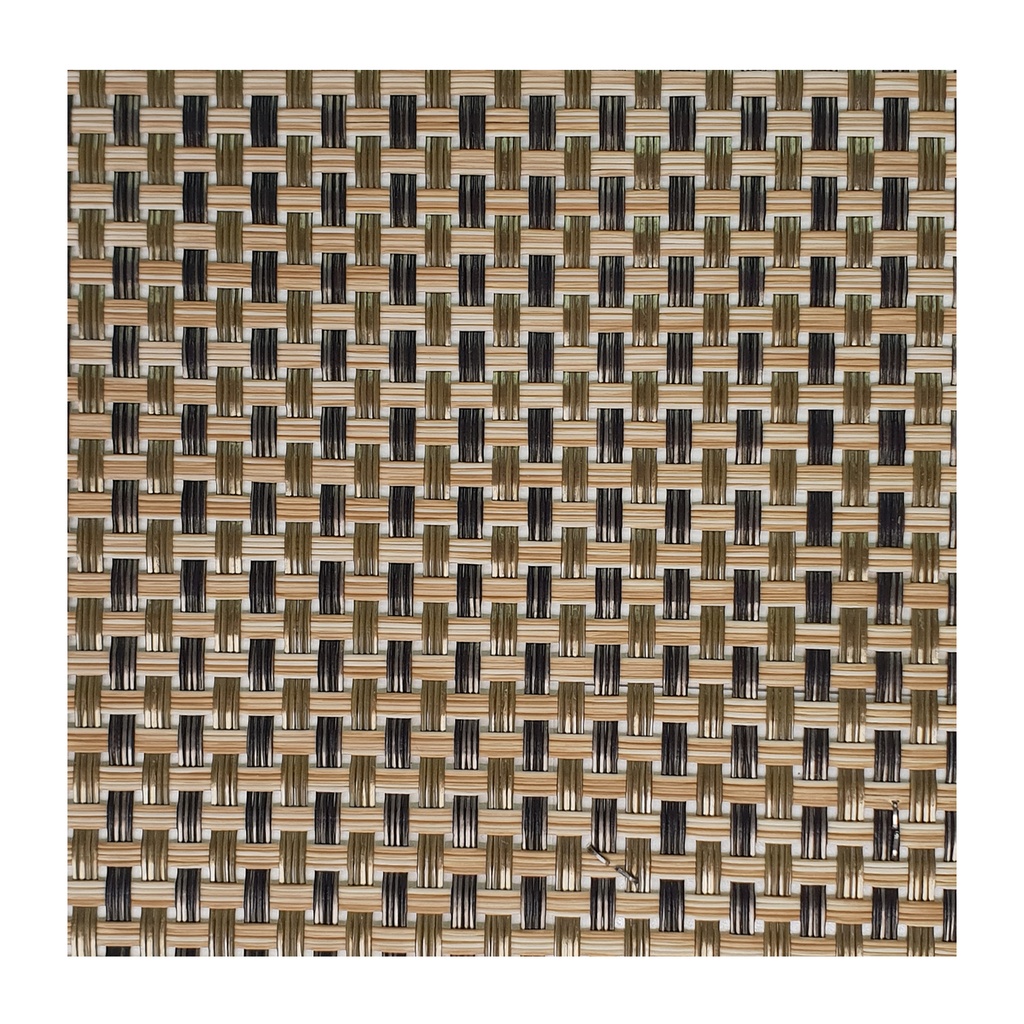 Mantel Individual PVC Tejido a Cuadros Textilene sahara