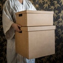 Caja con tapa, natural GÄRDESGÅRD