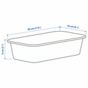 Portaobjetos, plástico NOJIG