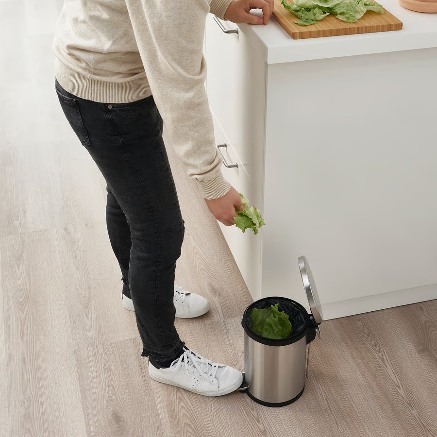 Cubo de basura con pedal 5L SNÖRPA