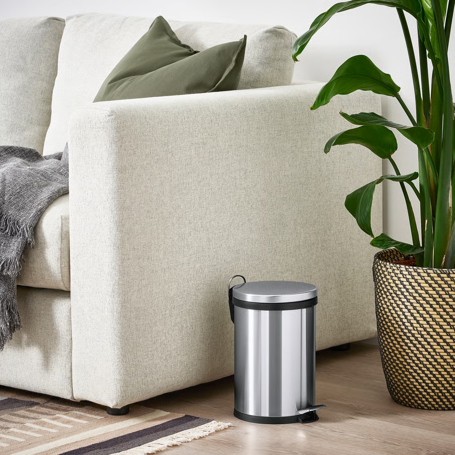 Cubo de basura con pedal 5L SNÖRPA