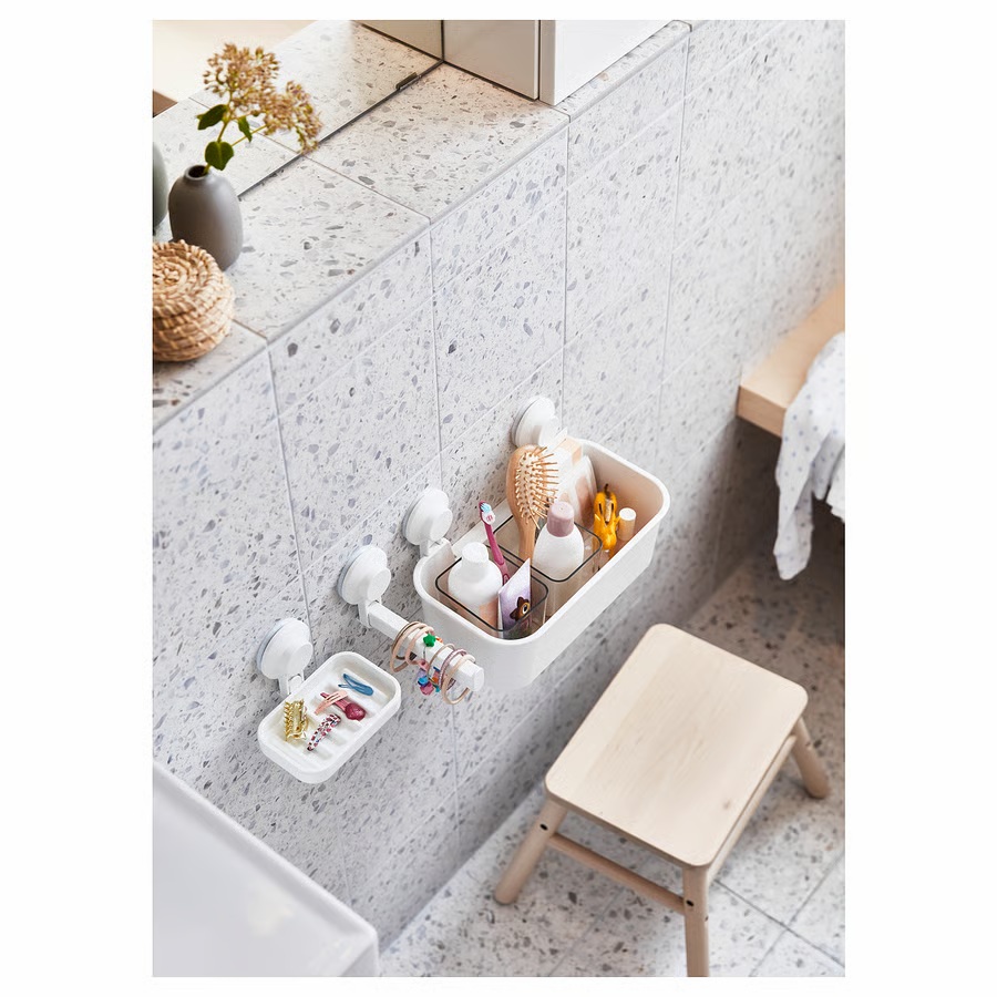 Jabonera con ventosa TISKEN