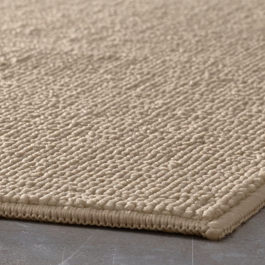 IKEA Alfombrilla de baño, beige, 40x60 cm FINTSEN