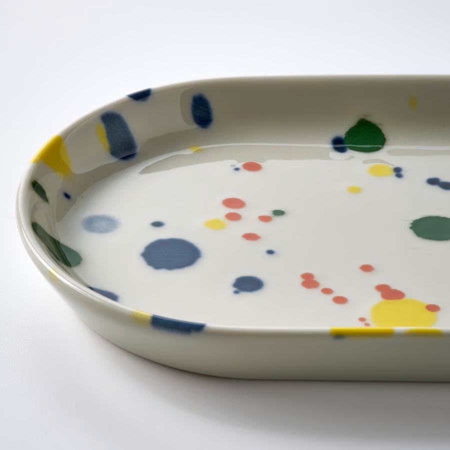 IKEA Fuente de servir, formas variadas, 20x11cm RÖDSNULTRA