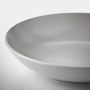 IKEA Vajilla 18 piezas, mate gris claro  FÄRGKLAR