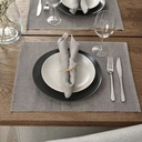 IKEA Mantel individual, (35x45cm) SVARTSENAP