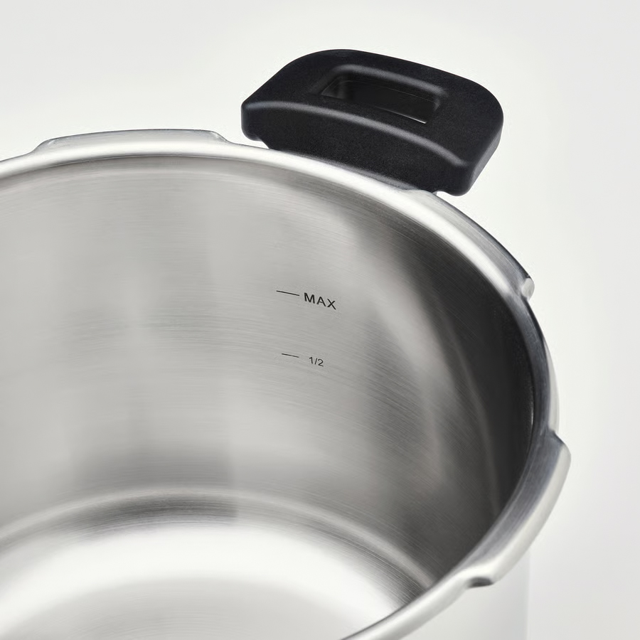 IKEA Olla de presión, acero inoxidable, (6L) IKEA 365+