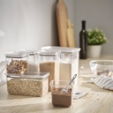 IKEA Bote C/Tapa, juego de 6  KORALLVIPPA