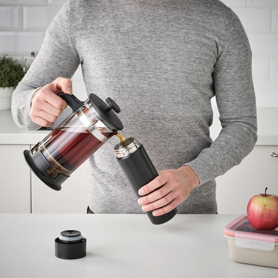 IKEA Taza viaje térmica, (0.4L) UNDERSÖKA