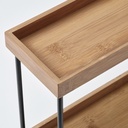 IKEA Mini estante para encimera (38x13x28cm) NÅLBLECKA