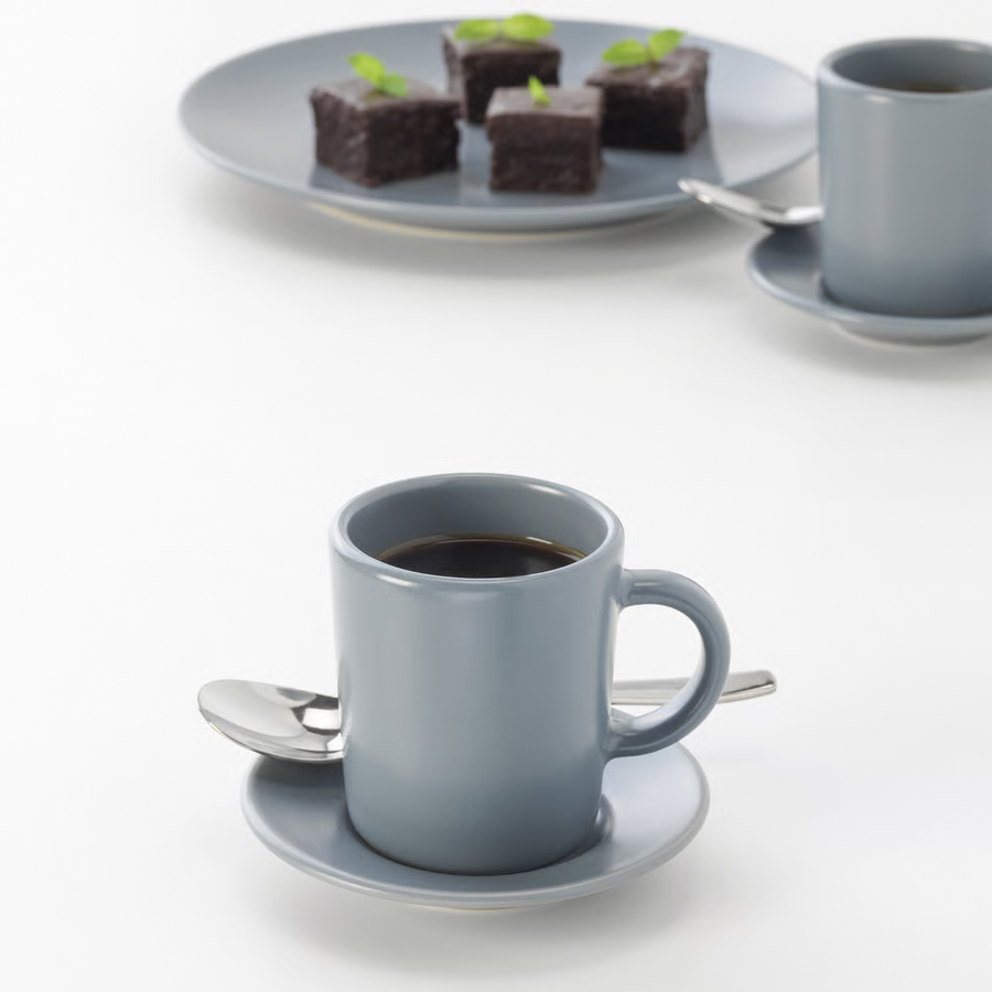 IKEA Cuchara de café (11cm) /6 unidad DRAGON