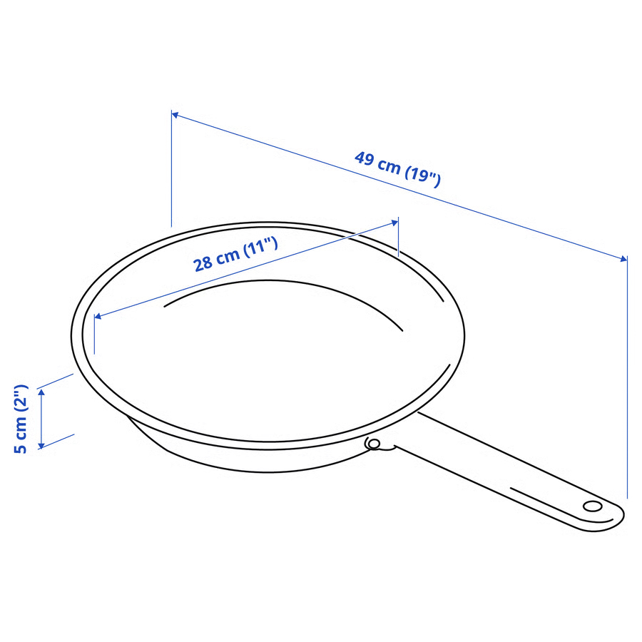 IKEA Sartén C/Revestimiento antiadherente (28cm) IKEA 365+