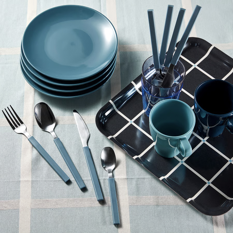 IKEA Juego de cubiertos de 16 piezas TÅNGMÄRLA