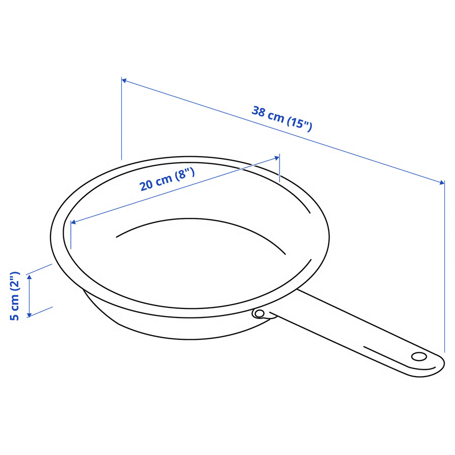 IKEA Sartén C/Revestimiento antiadherente (20cm) IKEA 365+