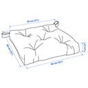 IKEA Cojín para silla (40/35x38x7cm)  MALINDA