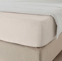 IKEA Sábana bajera /beige (160x200cm) DVALA