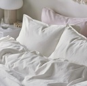IKEA Funda nórdica+2 fundas almohada /Blanco ÄNGSLILJA