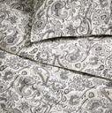 IKEA Funda nórdica+2 fundas almohada Gris/Blanco RODGERSIA