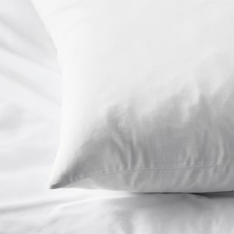IKEA Funda P/Almohada, blanco (50x60cm) DVALA