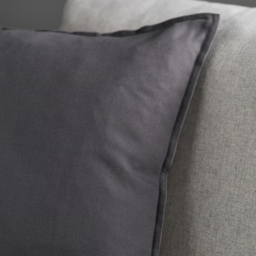 IKEA Funda de cojín, Gris oscuro (65x65cm) GURLI