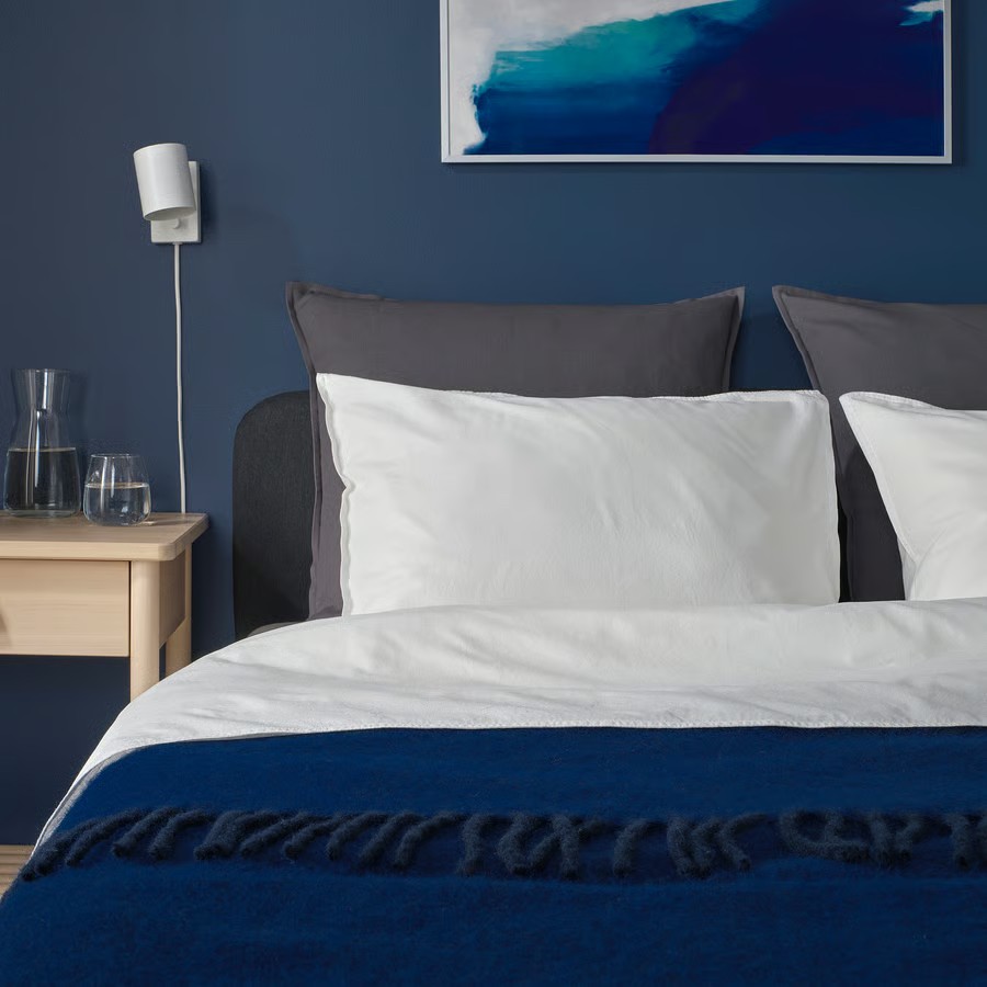 IKEA Funda de cojín, Gris oscuro (65x65cm) GURLI
