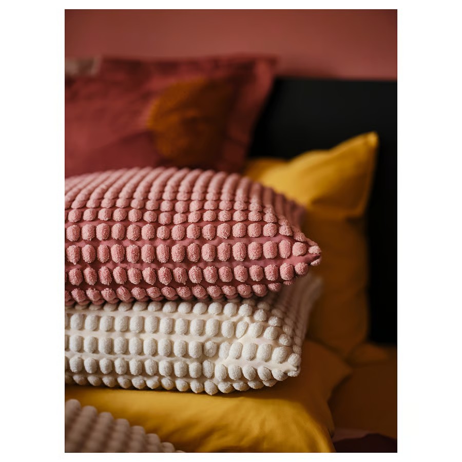 IKEA Funda de cojín, Rosa claro (50x50cm) SVARTPOPPEL