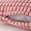 IKEA Funda de cojín, Rosa claro (50x50cm) SVARTPOPPEL