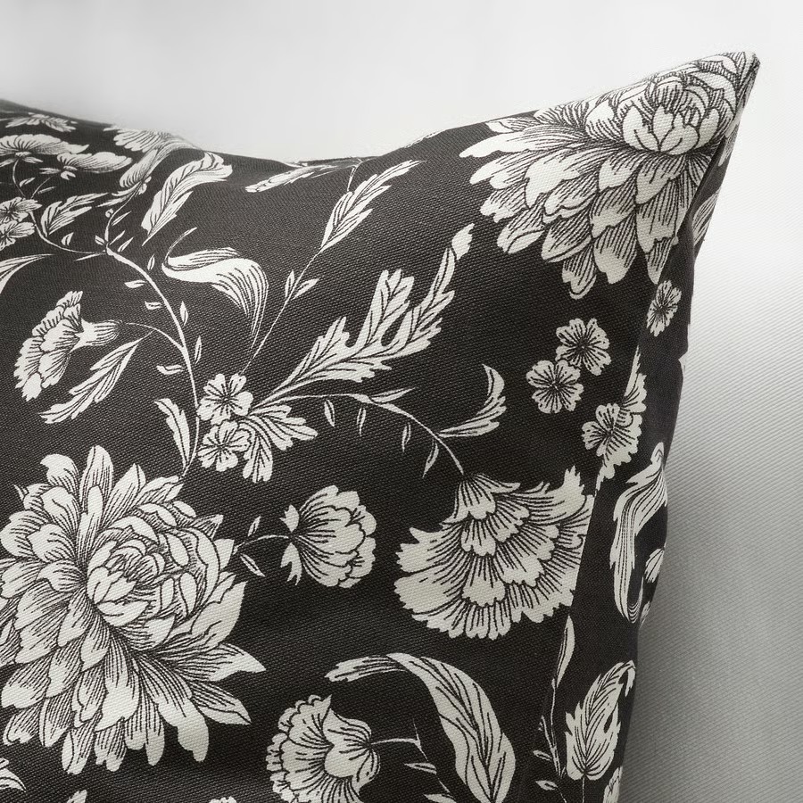 IKEA Funda de cojín, Antracita (50x50cm) IDALINNEA