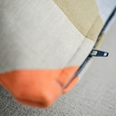 IKEA Funda de cojín, Naranja/multicolor (50x50cm) SVARTHÖ